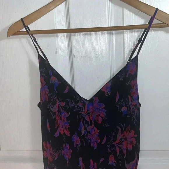 Rag & Bone - Mallory slip EUC long spaghetti strap dress adjustable strap floral - Picture 3 of 13